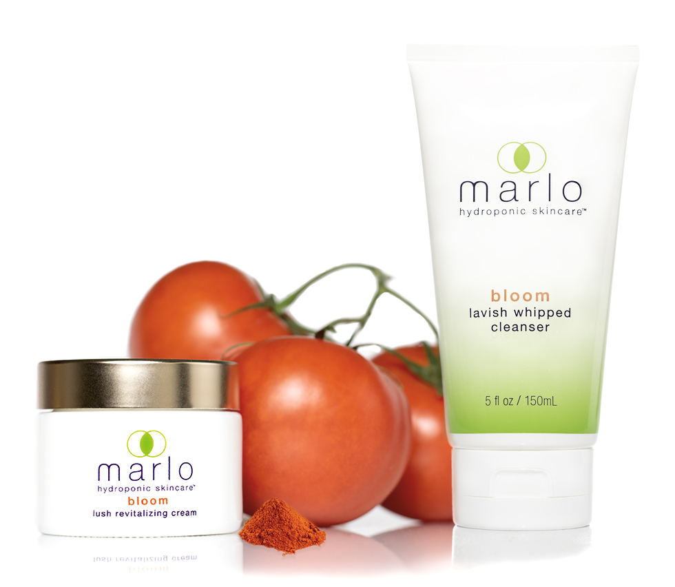 marlo bloom cream and cleanser with lycopene