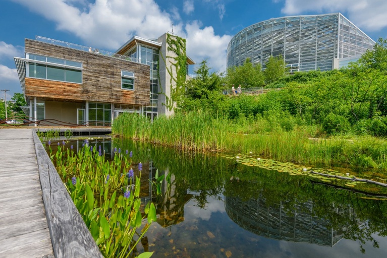 phipps center for sustainable landscapes green design architecture leed pittsburgh pennsylvania