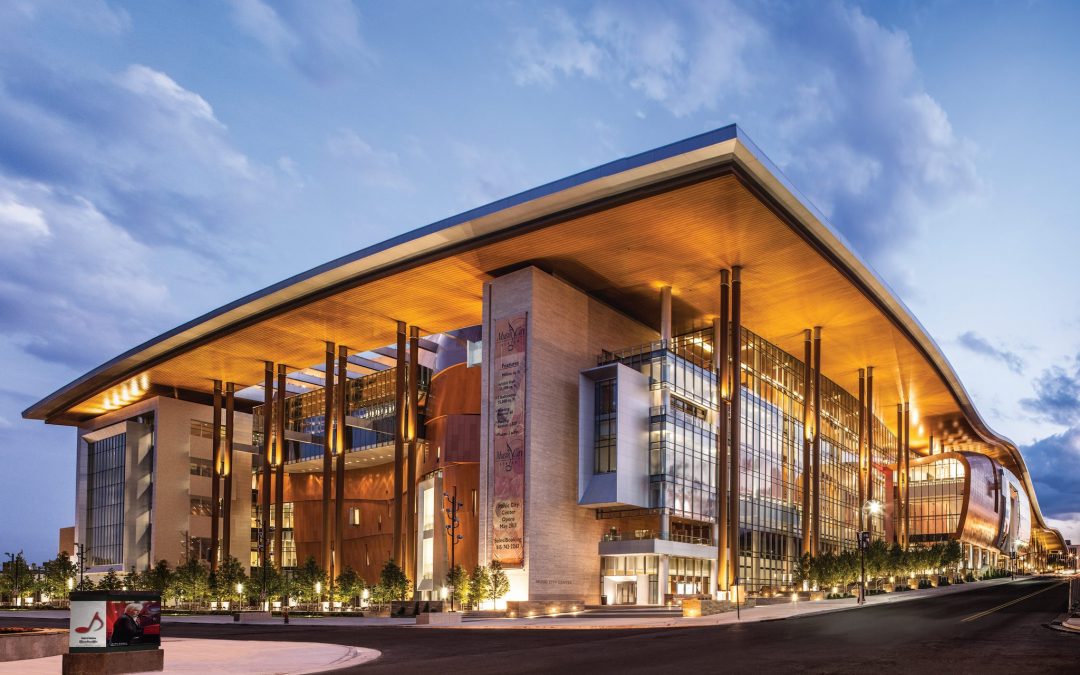 nashville tennessee music city center sustainable green architecture design