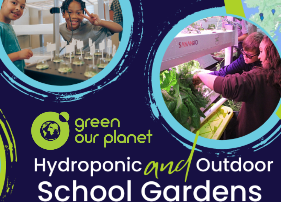 green our planet hydroponics education fresh produce hydroponic gardens farming sustainability nutrition environment conservation students schools water conservation